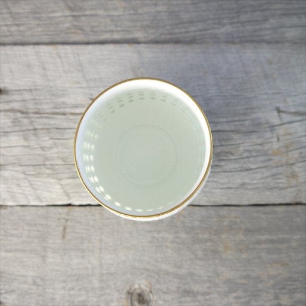 画像7: 有田焼/伊万里陶芸/WA・SA・BI 和茶美-波ワインタンブラー/金/Φ9.6X10.2 (7)