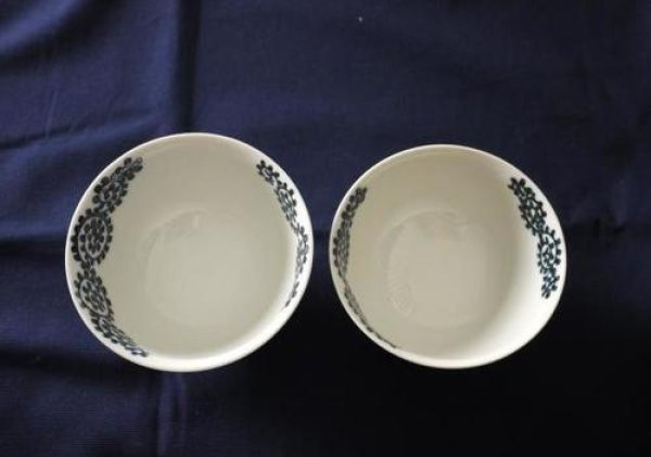 画像8: 有田焼/惣次郎窯/遊びタコ唐草夫婦茶碗(大)/11.7×6.5 (8)
