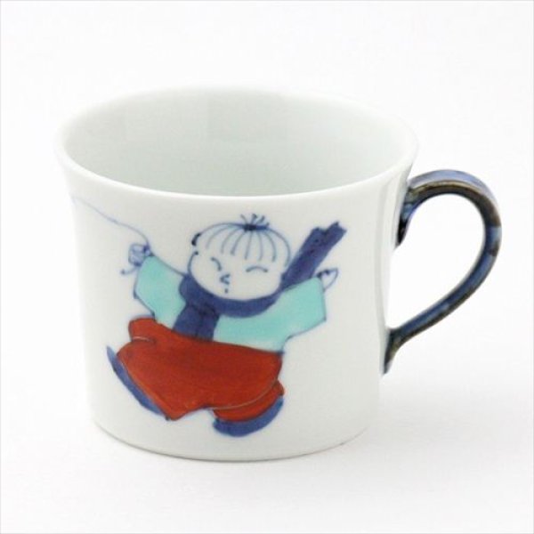 画像3: 有田焼/福珠窯/名入れ子供食器/わんぱく男の子 3点セット (3)