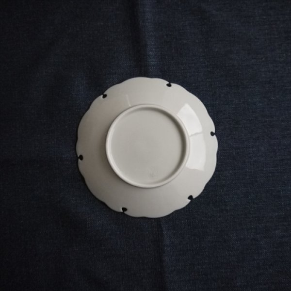 画像9: 有田焼/草山窯/雪輪5寸銘々皿　花唐草/Φ15 (9)