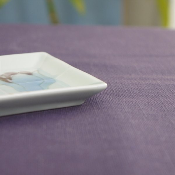 画像2: 有田焼/徳七窯/木蓮長角皿/27ｘ7.5×1.5 (2)