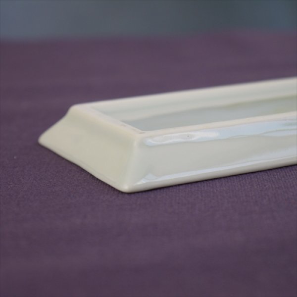 画像6: 有田焼/徳七窯/木蓮長角皿/27ｘ7.5×1.5 (6)