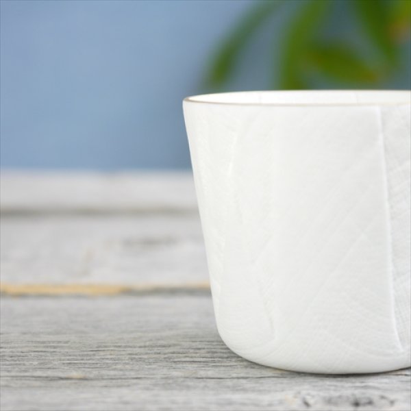 画像3: 有田焼/文山製陶/ceramic mimic fabric/グラス/ゴールド/Φ6 X H5.7 (3)
