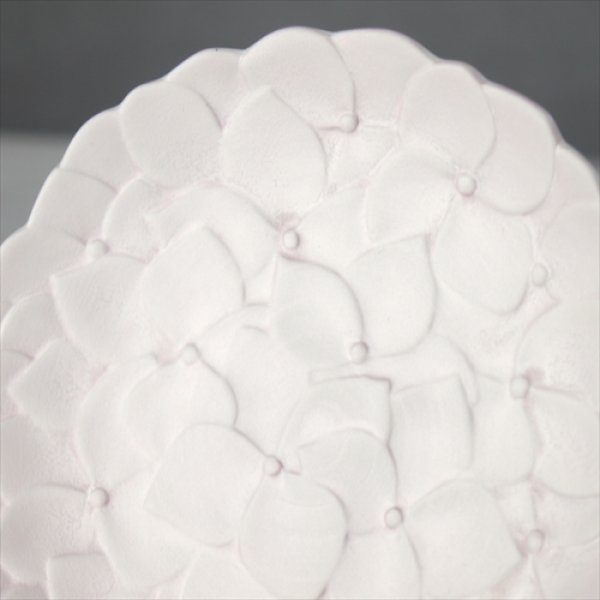 画像4: 有田焼/金照堂/あじさい彫銘々皿/プレシャスピンク/Φ13 X H2 (4)
