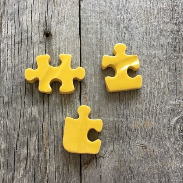 画像14: 岡田陶工房/信楽焼/ジグソーパズル型箸置き5個セット (14)