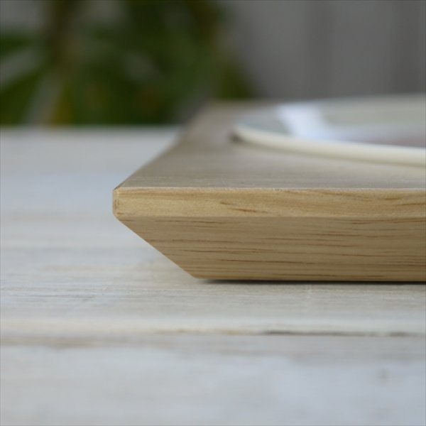 画像7: 波佐見焼/一真窯/木台（クリア）付プレート・26cm丸プレートセット/【3色】/プレート26.0 X 26.0 X H1.5 クリア木台29.5 X 29.5 X H2.3 (7)