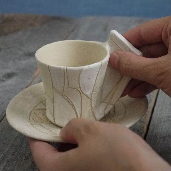 画像13: 藤井美香/エスプレッソカップ＆ソーサー/Φ6.5 (13)