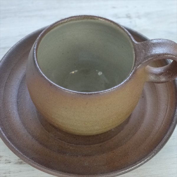 画像3: 益子焼/川尻製陶所/満月カップセット(M ) (3)