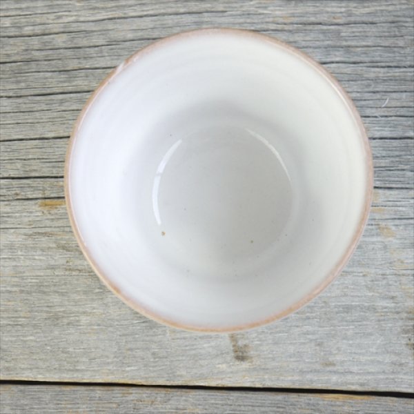 画像9: 萩焼/松光山栄光/白釉/面取碗皿/Φ9.8 X H6.4 (9)