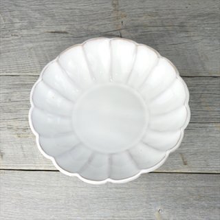 秋山昌史/リム浅鉢6寸/錆青磁釉/Φ19X5.9 - テーブルライフストア