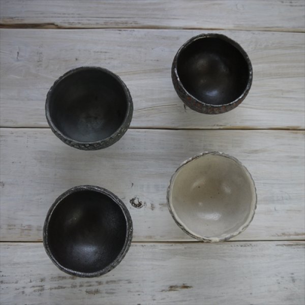 画像10: 増渕明/ワッフル柄 くみ出し/ホワイト/Φ10 X H7 (10)