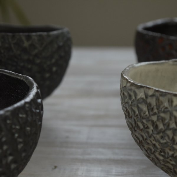 画像11: 増渕明/ワッフル柄 くみ出し/ホワイト/Φ10 X H7 (11)