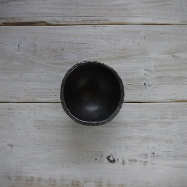 画像2: 増渕明/ワッフル柄 くみ出し/ブラック/Φ10 X H7 (2)