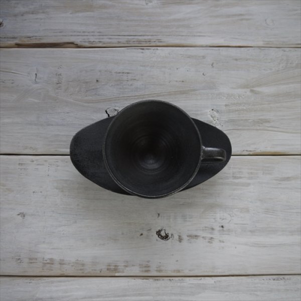 画像2: 増渕明/カップ＆ソーサ―（大） (2)