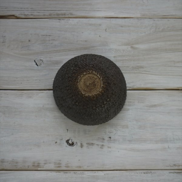 画像6: 増渕明/網目ボウル（大）/ブラウン/Φ14 X H6 (6)