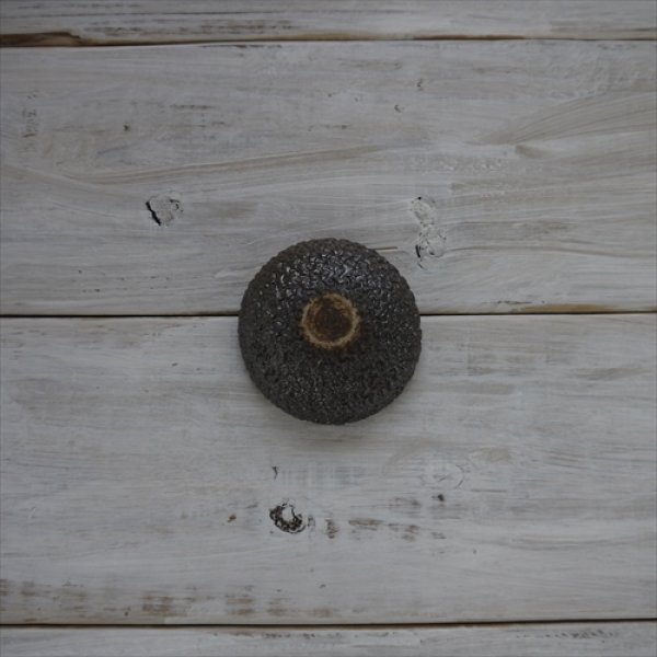 画像6: 増渕明/網目ボウル（小）/ブラウン/Φ9 X H3.5 (6)