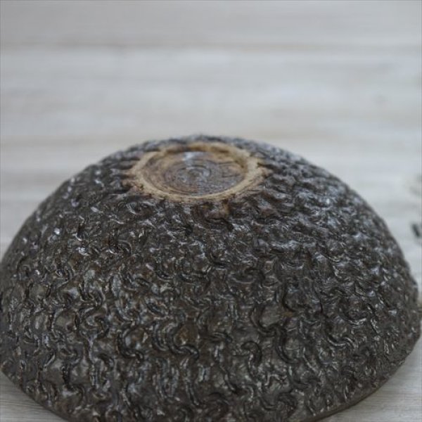 画像9: 増渕明/網目ボウル（小）/ブラウン/Φ9 X H3.5 (9)