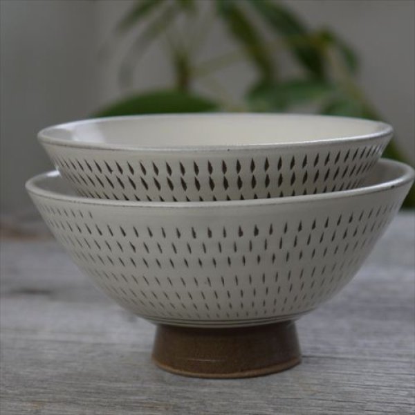 画像12: 小石原焼/カネハ窯/飯椀（小）飛鉋飛び鉋/Φ12 (12)