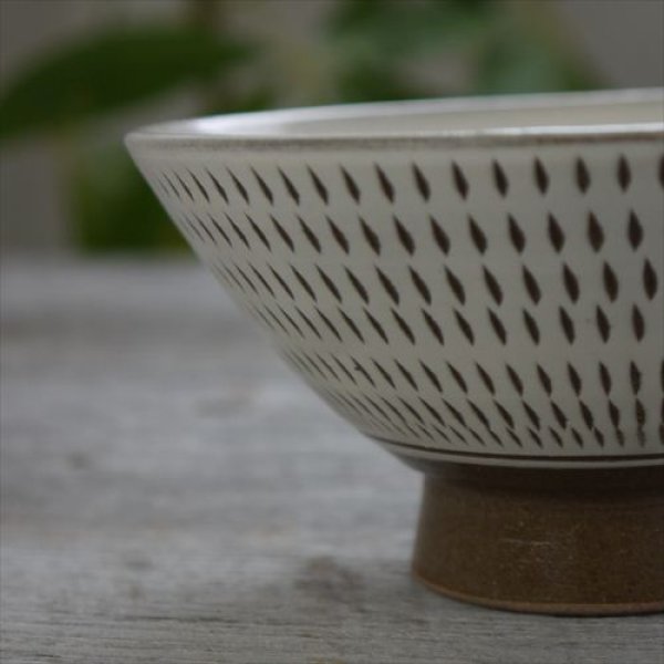 画像4: 小石原焼/カネハ窯/飯椀（小）飛鉋飛び鉋/Φ12 (4)