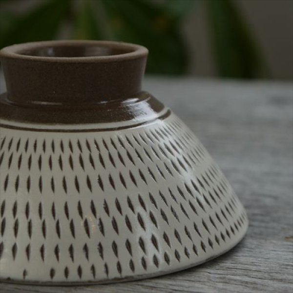 画像7: 小石原焼/カネハ窯/飯椀（小）飛鉋飛び鉋/Φ12 (7)