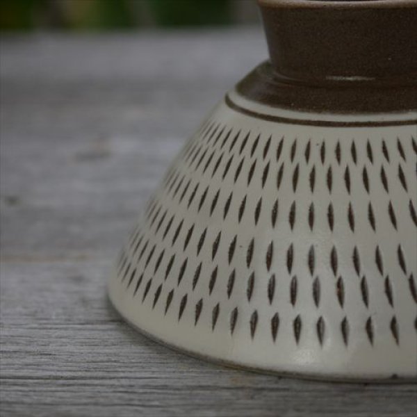 画像8: 小石原焼/カネハ窯/飯椀（小）飛鉋飛び鉋/Φ12 (8)