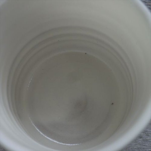 画像6: 小石原焼/カネハ窯/蕎麦猪口（大）飛鉋飛び鉋/Φ9 (6)