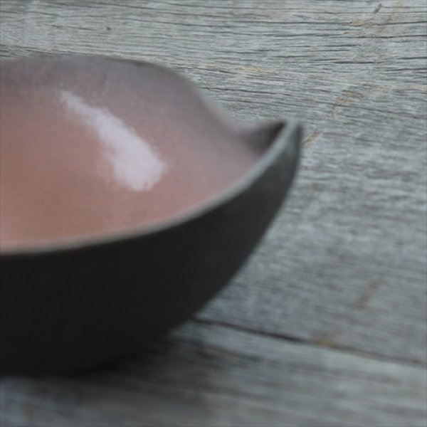 画像3: 藤野/野村亮/片口桃色小鉢/Φ13 X H6 (3)