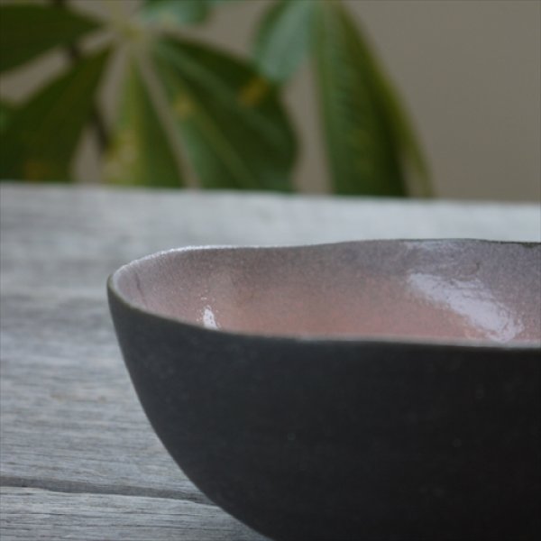 画像5: 藤野/野村亮/片口桃色小鉢/Φ13 X H6 (5)