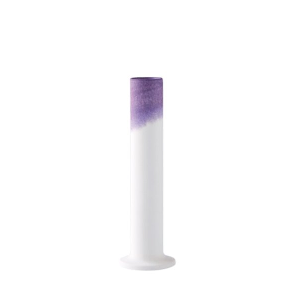 画像1: 有田焼/ヤマト陶磁器/瀬兵窯/KUSAKI/Flower Vase M/LOGWOOD(紫)/Φ6×21cm (1)