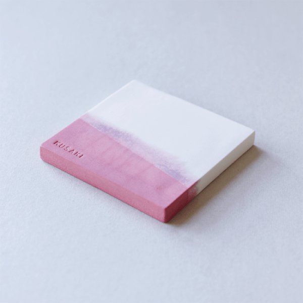 画像3: 有田焼/ヤマト陶磁器/瀬兵窯/KUSAKI/Mini tray/SUO(赤)/9×9×h1ｃm (3)