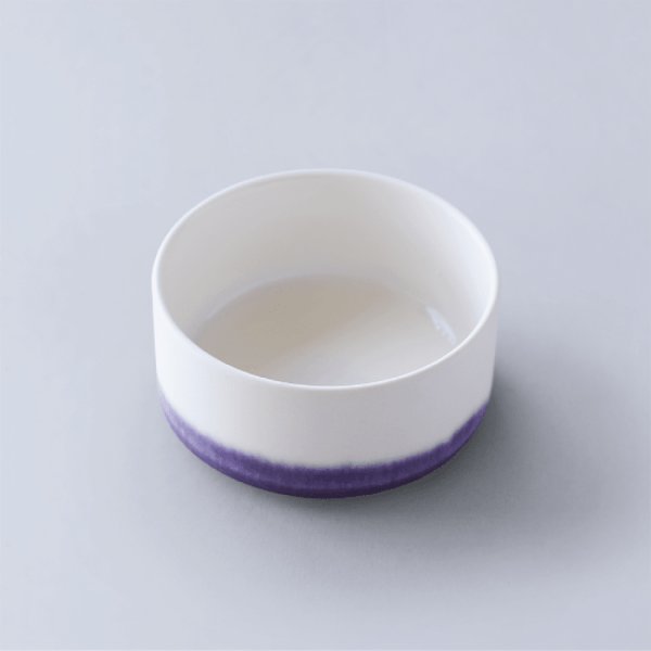 画像3: 有田焼/ヤマト陶磁器/瀬兵窯/KUSAKI/Container lidded/LOGWOOD(紫)/Φ10×5.1cm (3)