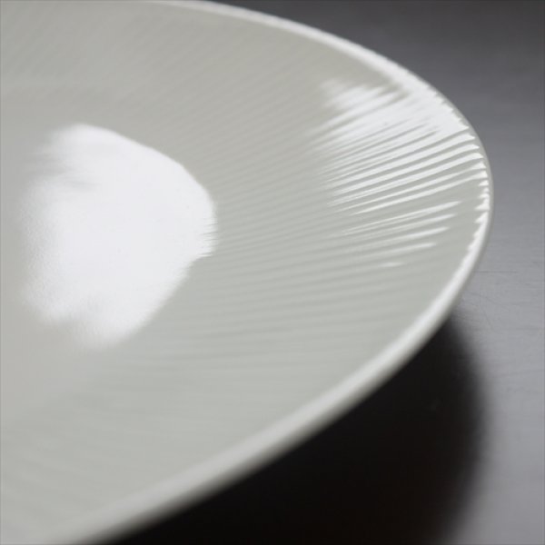 画像5: 瀬戸焼/エムエムヨシハシ/HORITSUKE十草丸皿/8寸/ (5)