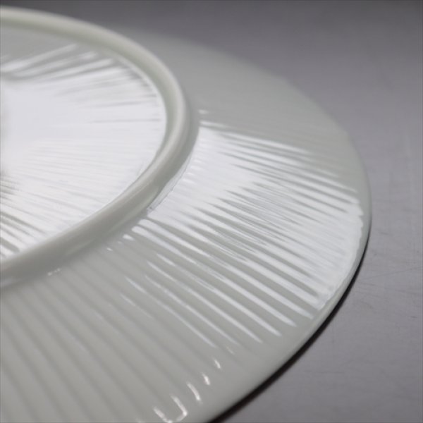 画像8: 瀬戸焼/エムエムヨシハシ/HORITSUKE十草丸皿/8寸/ (8)