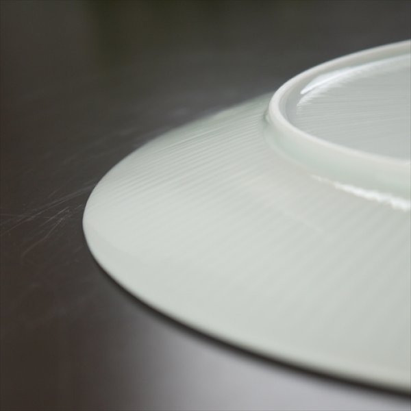 画像9: 瀬戸焼/エムエムヨシハシ/HORITSUKE十草丸皿/8寸/ (9)