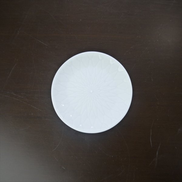 画像2: 瀬戸焼/エムエムヨシハシ/HORITSUKE網丸皿/3寸/ (2)