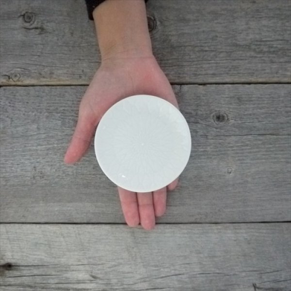 画像4: 瀬戸焼/エムエムヨシハシ/HORITSUKE網丸皿/3寸/ (4)