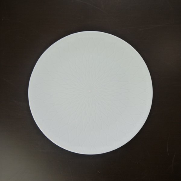 画像2: 瀬戸焼/エムエムヨシハシ/HORITSUKE網丸皿/6寸/ (2)