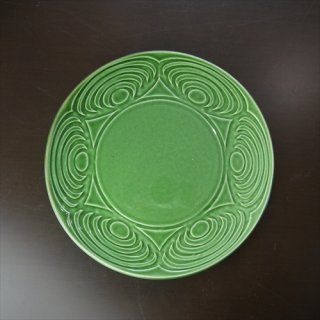 瀬戸焼/エムエムヨシハシ/HORITSUKE馬の目皿 6寸丸皿/織部/ - テーブル 