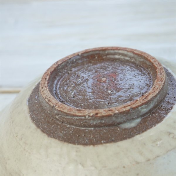 画像8: 益子焼/知床窯/平小鉢/粉引き/Φ16.5 X 4.5 (8)