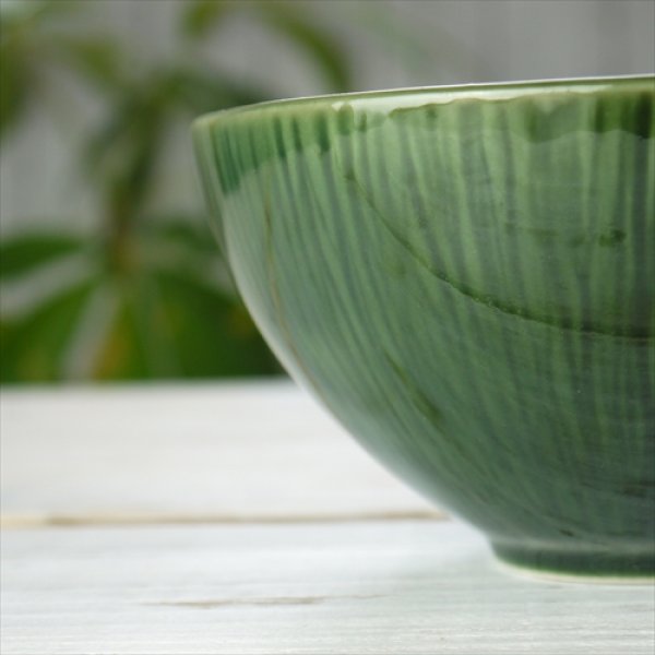 画像3: miyama/crease（クリース）　ジャパニーズボウルM/oribe green/ (3)