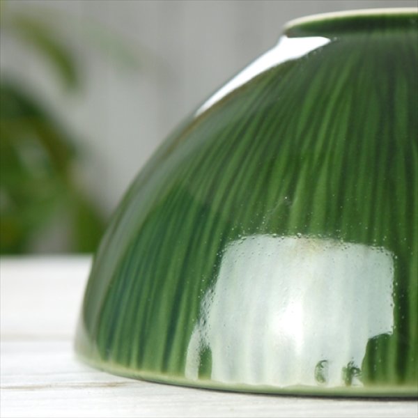 画像7: miyama/crease（クリース）　ジャパニーズボウルM/oribe green/ (7)
