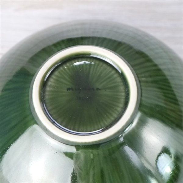 画像8: miyama/crease（クリース）　ジャパニーズボウルM/oribe green/ (8)