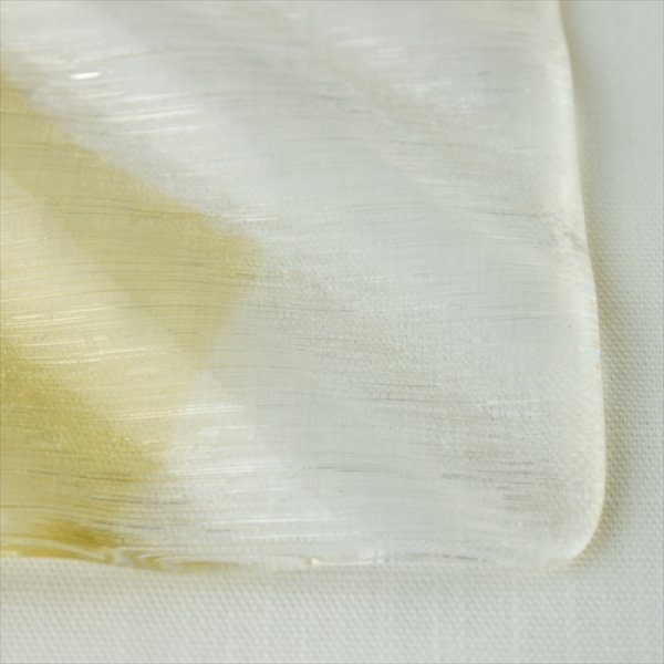 画像4: 富山ガラス/吉田薫/綾波小皿/イエロー/12.5x12.5 (4)