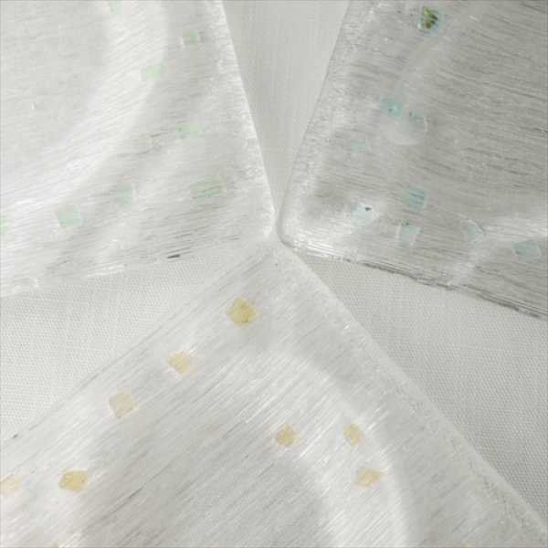 画像12: 富山ガラス/吉田薫/綾波小鉢/青/12.5x12.5 (12)