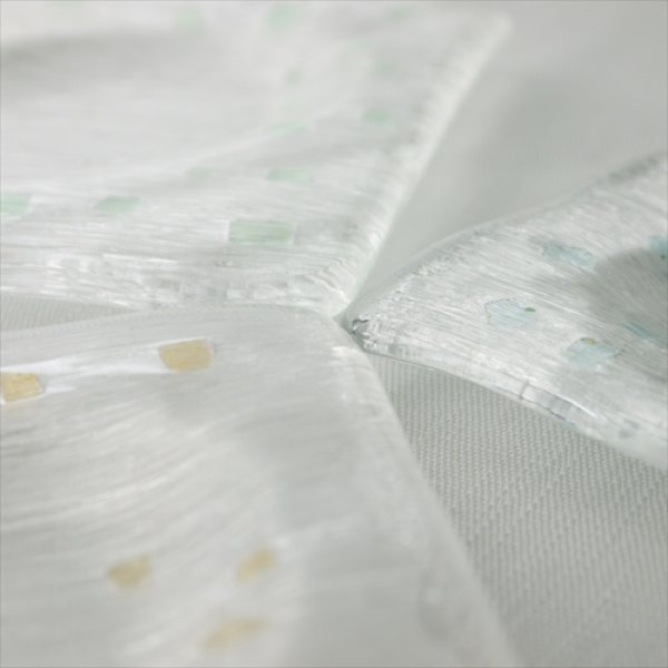 画像13: 富山ガラス/吉田薫/綾波小鉢/青/12.5x12.5 (13)