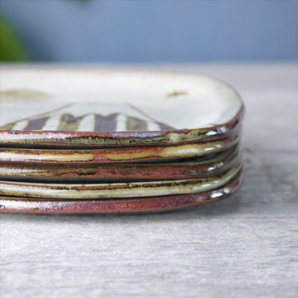 画像12: 伊藤瞳/角皿S/豆/13.5x13.5 X H1 (12)