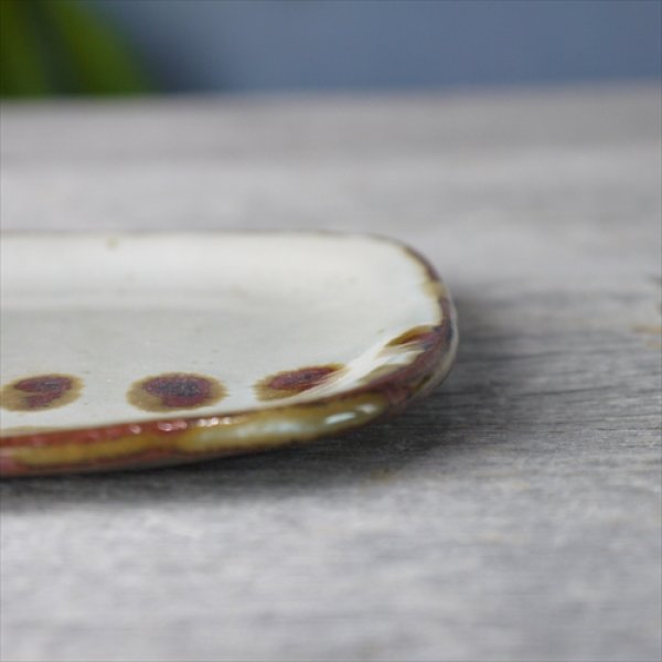 画像2: 伊藤瞳/角皿S/豆/13.5x13.5 X H1 (2)