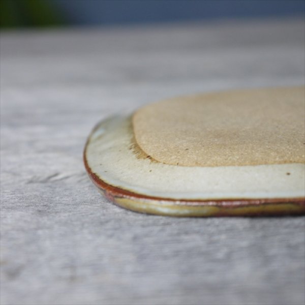 画像6: 伊藤瞳/角皿S/豆/13.5x13.5 X H1 (6)