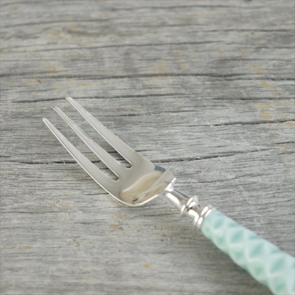 画像7: 有田焼/フラッグス/文翔窯/ティーフォーク/ねじねじ/12.5cm (7)