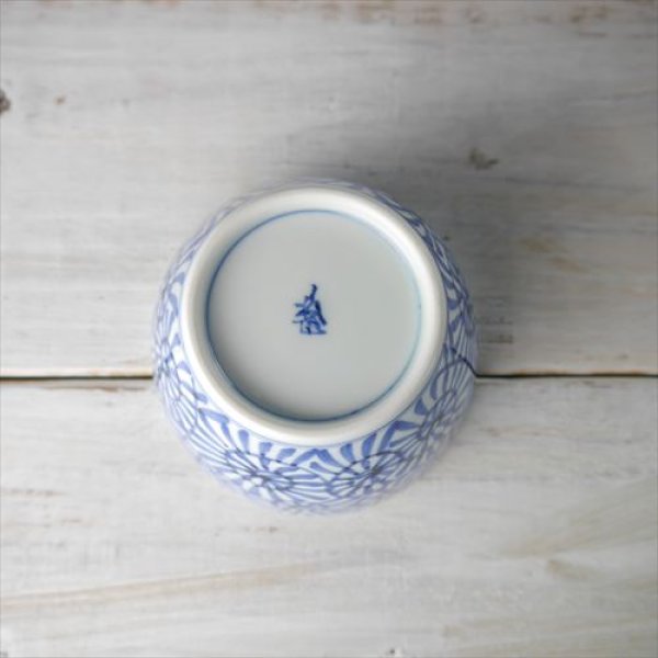画像6: 有田焼/渓山窯/ARKZ-019019002/染付蛸唐草特大そば猪口/Φ10.7 X H6.8 (6)